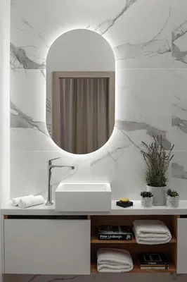 a bathroom with a sink and a mirror at U Pujcovny Apartment Old Town Prague in Prague