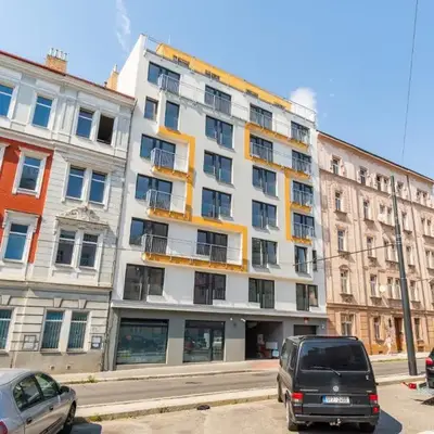 Brand new two room apartment #34 with free secure parking in the center