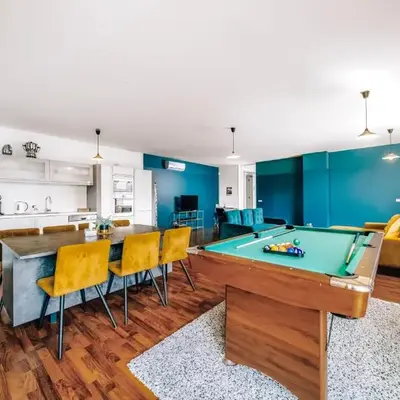 Design 3BD apartment cooking area in architect villa