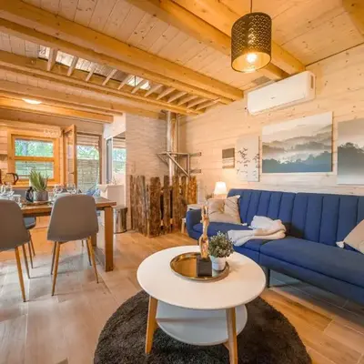 Magic new cozy tiny house at private lake