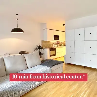 Apartment with Free Parking in Prague
