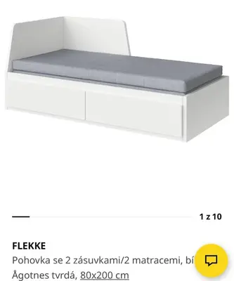 a bed frame in white and grey in excellent condition at DE LUXE Apartment, WIFI, TV 65