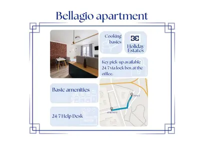 a diagram of a living room with a plan at Bellagio Apartment in Prague