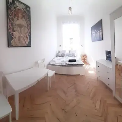 Small Sunny park view apartment