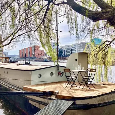 Prague on Boat