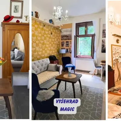 AUTHENTIC Vyšehrad-2BR-Near CONGRES center-Riverside to the center