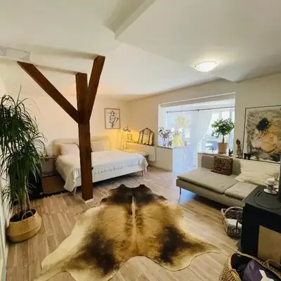 Flat with heart and art nearby centre of the Prague