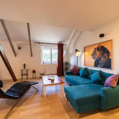 Classy Riverside Apartment in the Old Town of Prague
