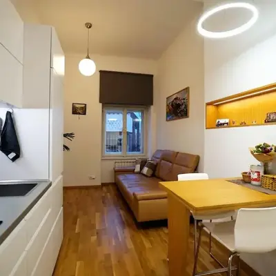 Cozy apartment with garage