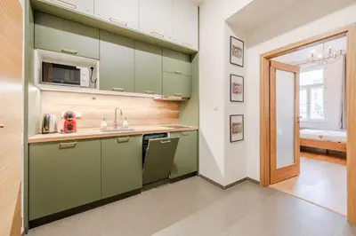 a bathroom with a shower and a toilet and a sink at Seifertova Apartments by Willstay in Prague
