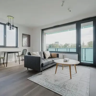 Blueground Prague 3 new build balcony PRG-37