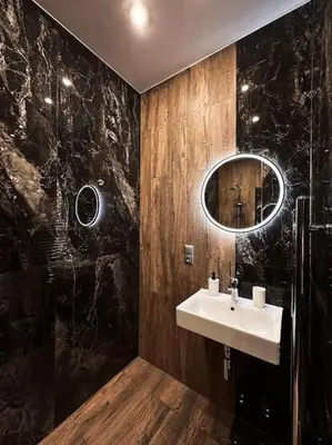 a bathroom with a sink and a mirror at Château Étoile Loft - PRG Centre in Prague