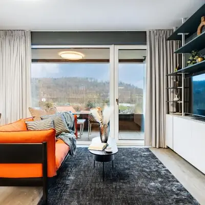 Prague Days - Studio with Terrace and Garage in Modern Building