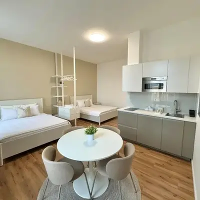 Modern 2BED with st Ludmila view and entire square