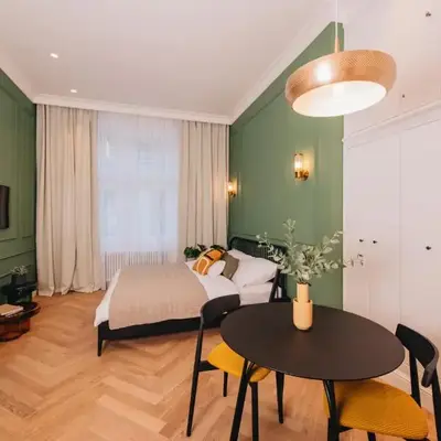 Luxury Design Apartment at Old Town Square with Air Condition