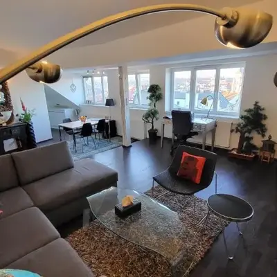 Luxury Apt - View of the Center of Prague