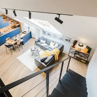 Prague Days - Two-Bedroom Maisonette with AC and Terrace with Grill in Vinohrady