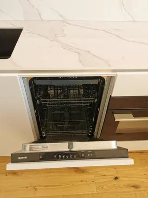an oven with its door open in a kitchen at free private Parking, central location, Nuslesky Pivovar sunset balcony home, in Prague