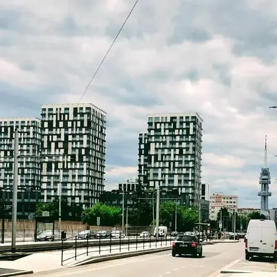 Modern apartment with parking
