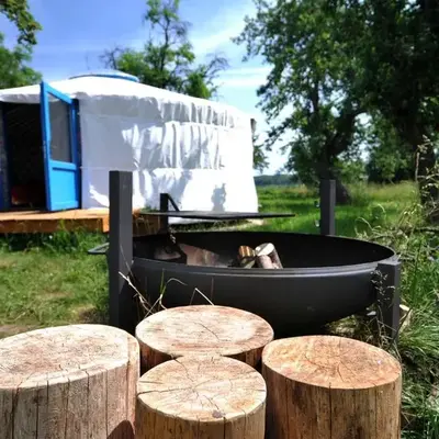 Idyllic Yurt with Organic Fruit Garden near Cesky Brod