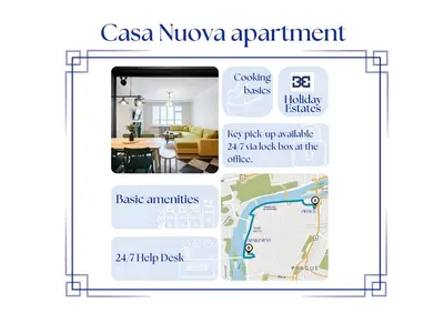 a diagram of a living room with a map at Casa Nuova in Prague