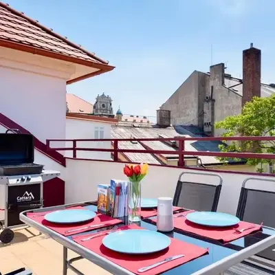 Duplex City-Centre Apartment with a Sunny Terrace