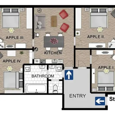 New Town - Apple Apartments