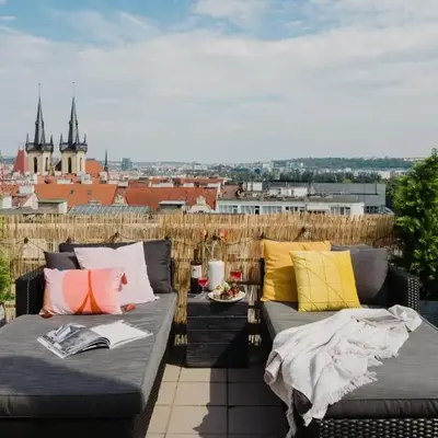 Prague Days - Cozy Studio with Rooftop Terrace in hip Letná