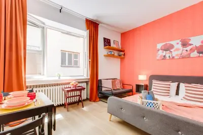 Gallery image of Quaint Red Velvet Apartment in Prague