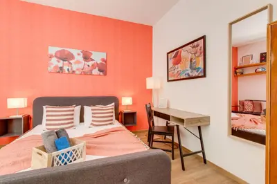 Gallery image of Quaint Red Velvet Apartment in Prague