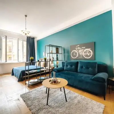 Central Riverside 2BD Apt by Vltava & Theater