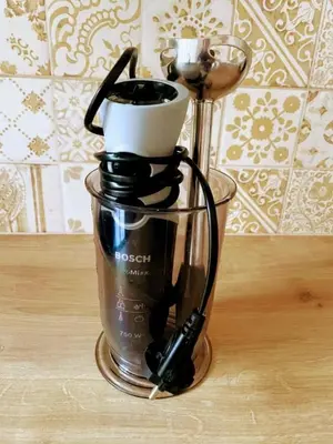 a blender sitting on top of a table at Family apt with Terrace, near Center, big Parks and Viewpoints in Prague