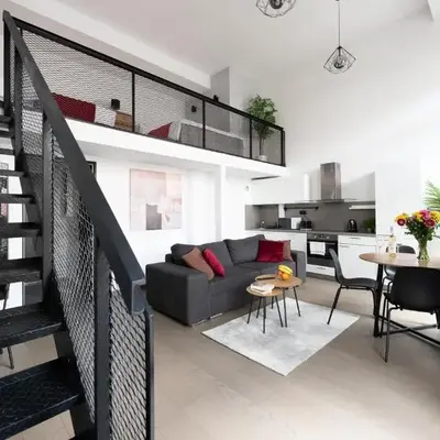 Loft cozy studios in Prague Center