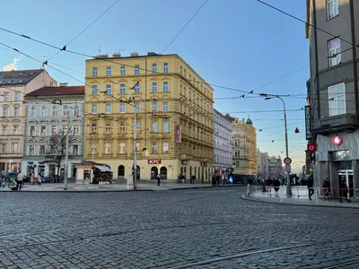a street in a city with buildings on it at PRAGUE's Hidden Pearl - center in Prague