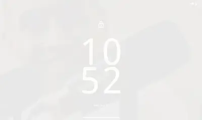 a white clock with the number on it at Hotel NUMERO UNO in Pšovka