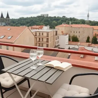 Penthouse With City Terrace