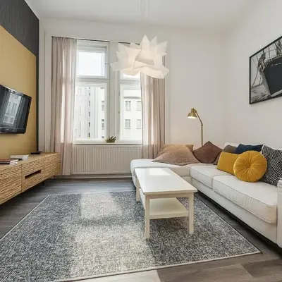 Cozy apartment with 2 bedrooms in New Town