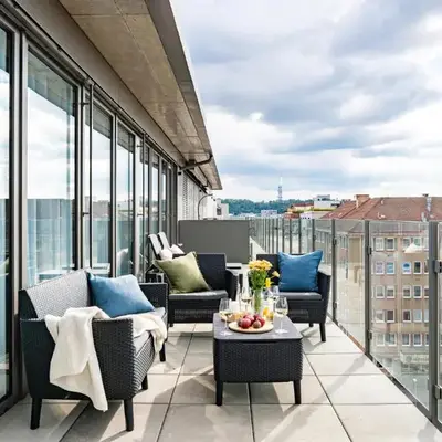 Prague Days - Family Friendly Two-Bedroom Apartment with AC