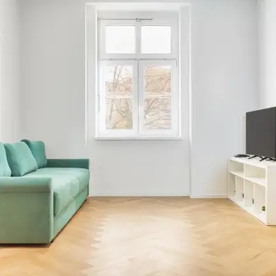 Modern City Apartment with Balcony by Rentez