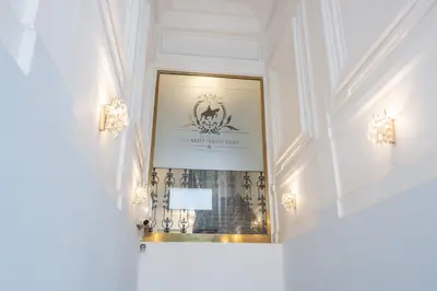 a framed picture on a wall in a room at HOMELY I Central 38m2 APT I ELEVATOR I Self Check-In in Prague