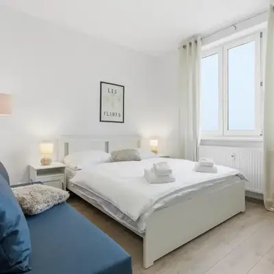 Apartment near the subway with kitchen and terrace