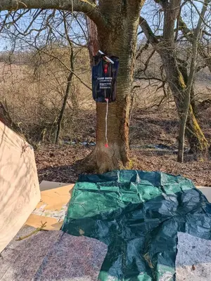 a large rock in the middle of a field at PRAHA nejlevnější in Loděnice