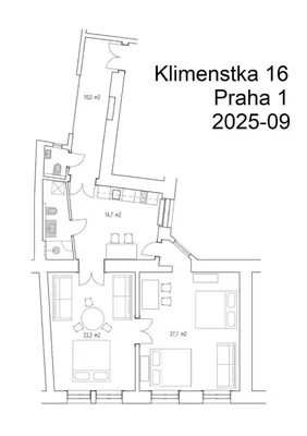 Gallery image of Picasso Residence XXL 100m2 in Prague