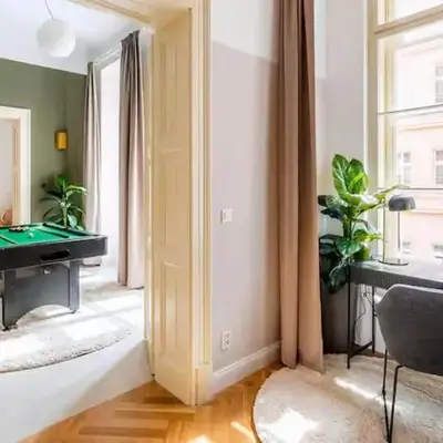 read host profile # 5BR SOHO Suites Old Town PS5 Billiards B205