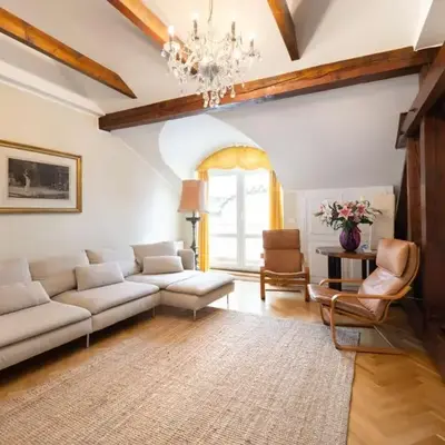 Charles bridge unique maisonette