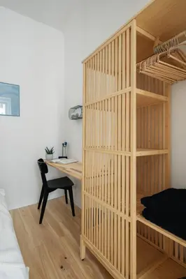 a view of a city with a river and buildings at Stylish Architect Apartment Prague 1 Best Location in Prague