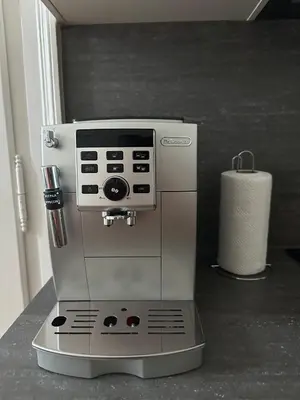 a coffee maker sitting on top of a counter at Apartment Skorepka 4 in Prague