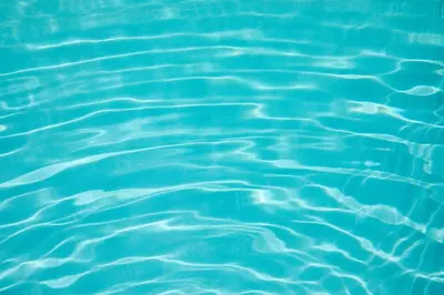 a close up of the water in a swimming pool at Bydleni u Babicky in Bratronice