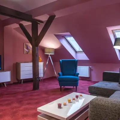 Spacious and Quiet Attic Flat in Centre