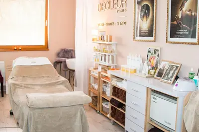 a hospital room with a bed and a desk at Park Holiday Congress & Wellness Hotel in Prague